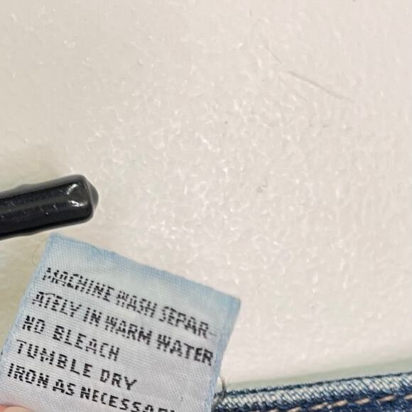 Vintage 80s New York Jeans Co. Size 5/6 High Rise Ruched Denim Mini Jean Skirt - Picture 5 of 7